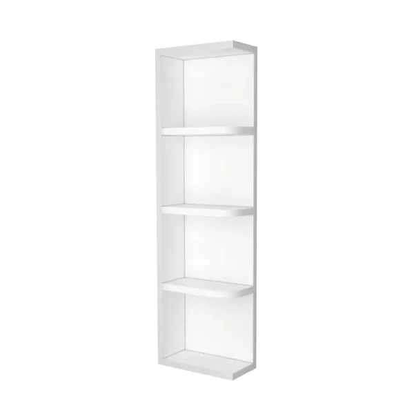 Wall End Shelf Cabinet - 6"W x 42"H
